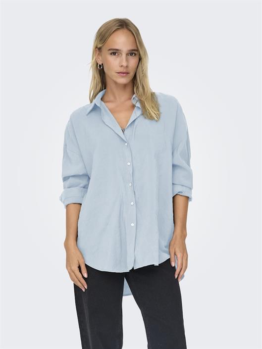 onlzazima-l-s-loose-shirt-wvn-chambray-blue