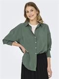 ONLZAZIMA L/S LOOSE SHIRT WVN NOOS balsam green