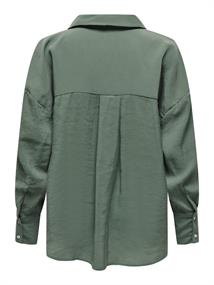 ONLZAZIMA L/S LOOSE SHIRT WVN NOOS balsam green
