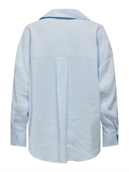 ONLZAZIMA L/S LOOSE SHIRT WVN NOOS chambray blue