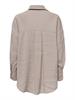 ONLZAZIMA L/S LOOSE SHIRT WVN NOOS silver mink