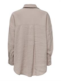 ONLZAZIMA L/S LOOSE SHIRT WVN NOOS silver mink