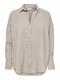ONLZAZIMA L/S LOOSE SHIRT WVN NOOS silver mink