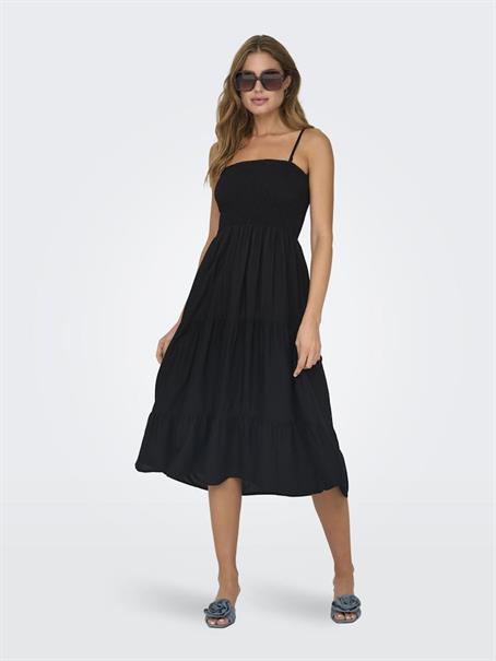 ONLZELINA LIFE SMOCK 3IN1 DRESS SKIRT WV black