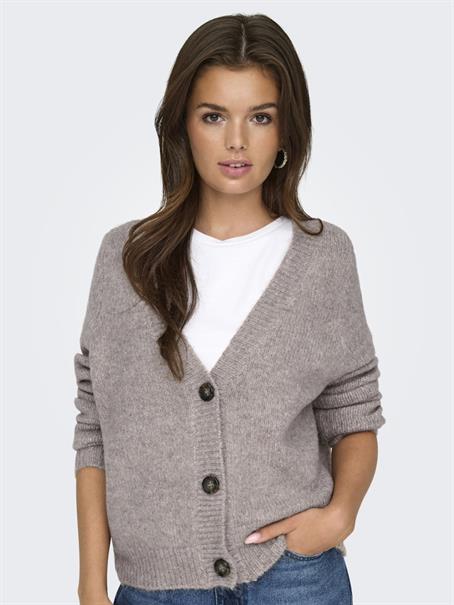 ONLZOEY L/S REGULAR CARDIGAN KNT NOOS woodsmoke