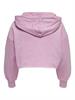 ONLZOEY LS DREAMER CROPPED HOOD NN chalk violet