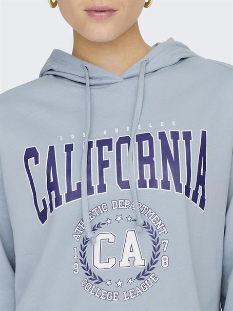 ONLZOEY LS DREAMER OVERSIZE SWT TUNIC CS dusty blue