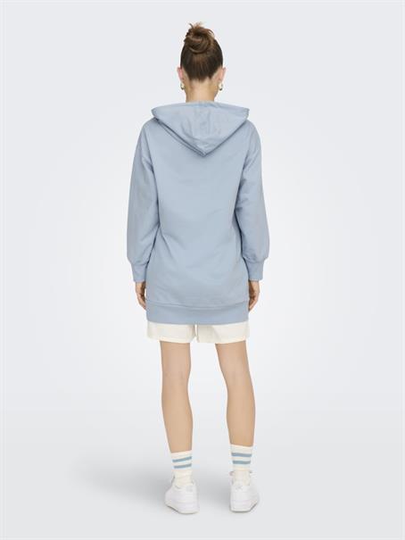 ONLZOEY LS DREAMER OVERSIZE SWT TUNIC CS dusty blue