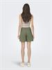 ONLZORA MW BERMUDA SHORTS PNT NOOS oil green
