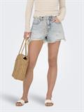 ONLZUMA HW SHELL BELT DNM SHORTS BJ light blue denim