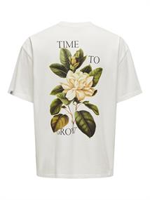 ONSAARAV LIFE OVZ SS TEE cloud dancer