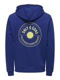 ONSALBERTO NEW LOGO HOODIE SWEAT sodalite blue