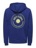 ONSALBERTO NEW LOGO HOODIE SWEAT sodalite blue