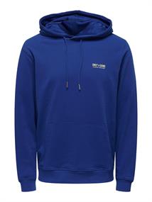 ONSALBERTO NEW LOGO HOODIE SWEAT sodalite blue