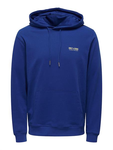 ONSALBERTO NEW LOGO HOODIE SWEAT sodalite blue