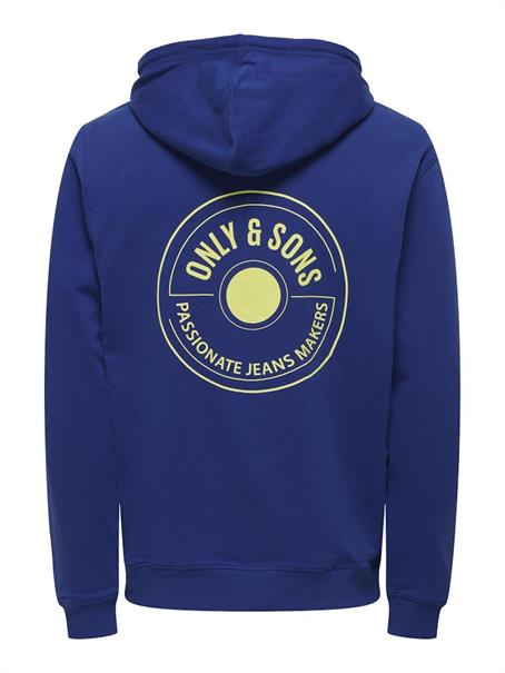 ONSALBERTO NEW LOGO HOODIE SWEAT sodalite blue