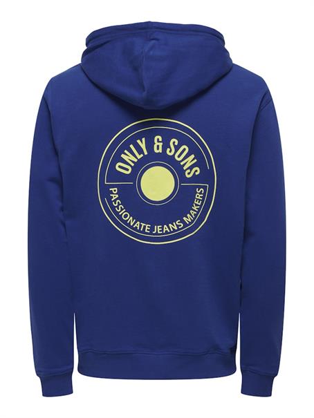 ONSALBERTO NEW LOGO HOODIE SWEAT sodalite blue