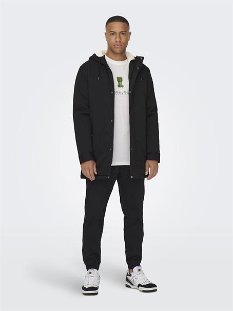 ONSALEXANDER LIFE PARKA OTW VD black
