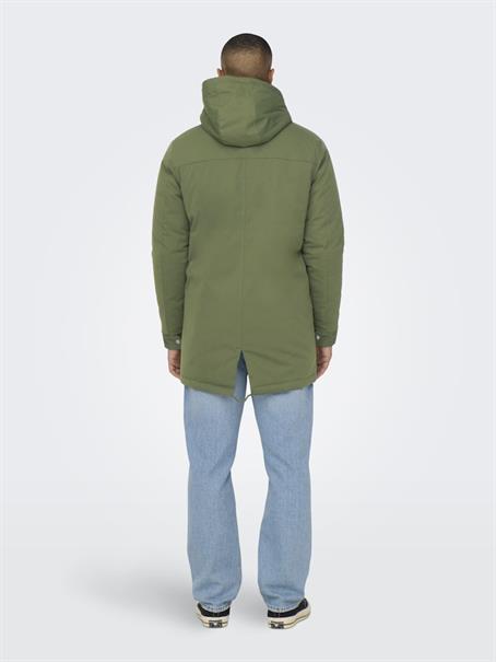 ONSALEXANDER LIFE PARKA OTW VD olive night