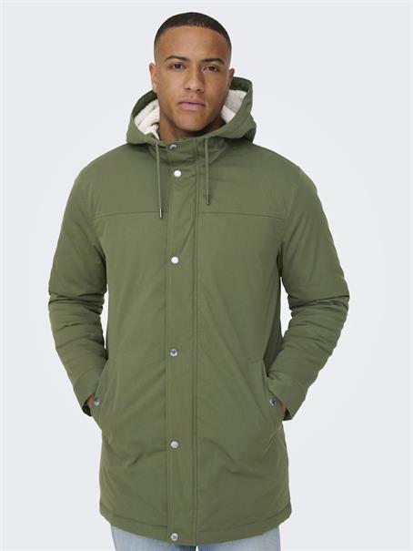 ONSALEXANDER LIFE PARKA OTW VD olive night