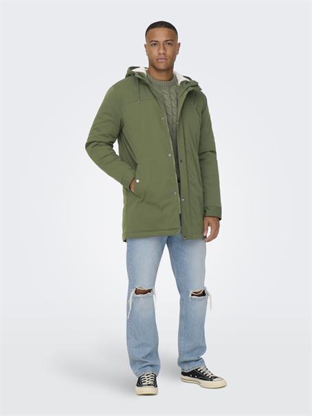 ONSALEXANDER LIFE PARKA OTW VD olive night