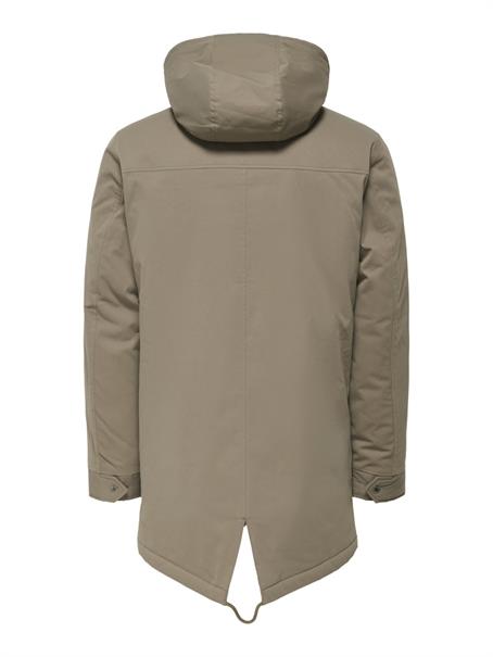ONSALEXANDER LIFE PARKA OTW VD walnut