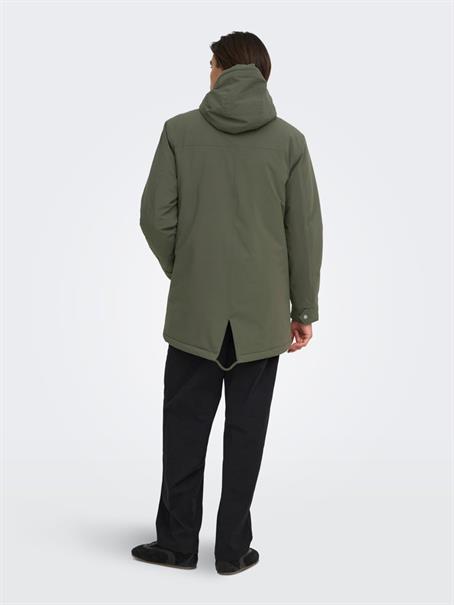 ONSALEXANDER PARKA OTW beluga