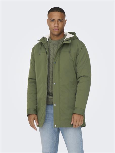 ONSALEXANDER PARKA OTW olive night