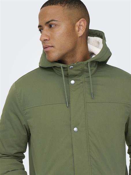 ONSALEXANDER PARKA OTW olive night
