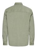 ONSALP 2PKT WASHD CORD LS SHIRT NOOS seagrass