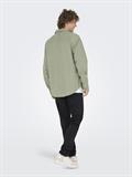 ONSALP 2PKT WASHD CORD LS SHIRT OTL seagrass