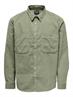 ONSALP 2PKT WASHD CORD LS SHIRT OTL seagrass