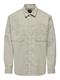 ONSALP 2PKT WASHD CORD LS SHIRT OTL silver lining