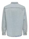 ONSALP BOX TAI DNM JACKET light blue denim