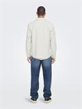 ONSALP RLX 2PKT WASHD CORD LS SHIRT NOOS cloud dancer