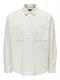 ONSALP RLX 2PKT WASHD CORD LS SHIRT NOOS cloud dancer
