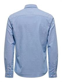 ONSALVARO SLIM LS OXFORD SHIRT NOOS cashmere blue