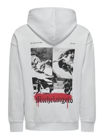 ONSAPOH LIFE RLX SWEAT HOODIE white