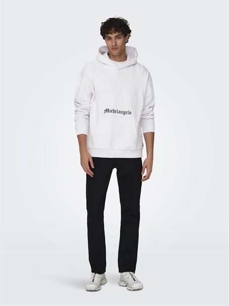 ONSAPOH LIFE RLX SWEAT HOODIE white
