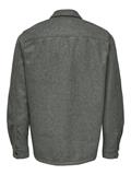 ONSASH OVR WOOLEN LOOK PKT LS SHIRT NOOS castor gray