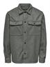 ONSASH OVR WOOLEN LOOK PKT LS SHIRT NOOS castor gray