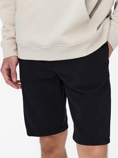 ONSAVI CHINO SHORTS PK 1818 black