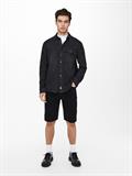 ONSAVI SHORTS BLACK PK 1899 black denim