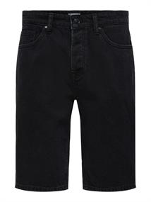 ONSAVI SHORTS BLACK PK 1899 black denim