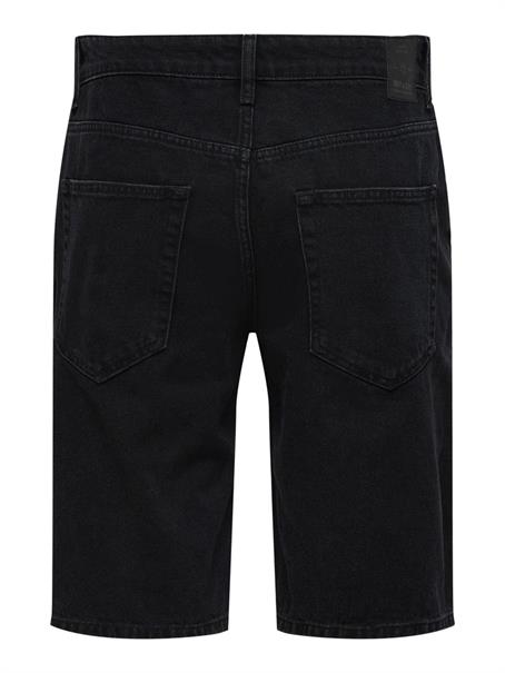 ONSAVI SHORTS BLACK PK 1899 black denim