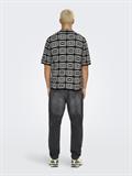 ONSBART RLX 5 SS SHIRT KNIT NOOS black