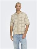 ONSBART RLX 5 SS SHIRT KNIT NOOS silver lining