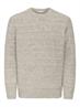 ONSBAY REG LS CREW KNIT turtledove