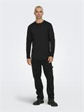 ONSBENNE LONGY LS TEE VD black
