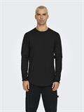 ONSBENNE LONGY LS TEE VD black